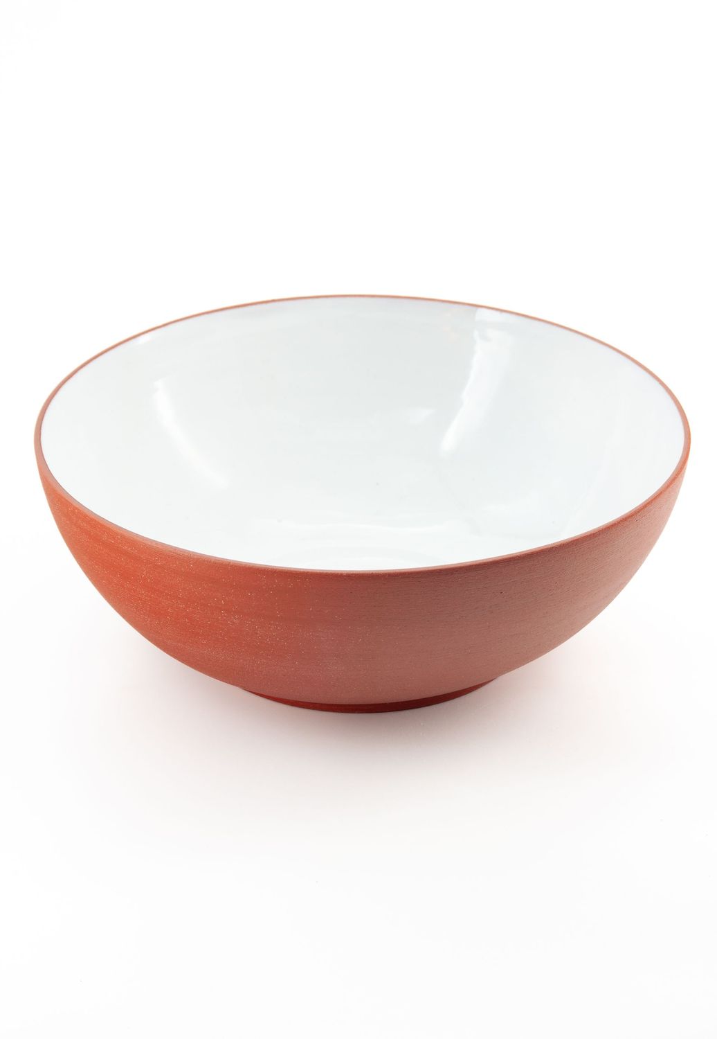 WHITE LARGE SALAD BOWL BY CERÁMICAS MUNDET
