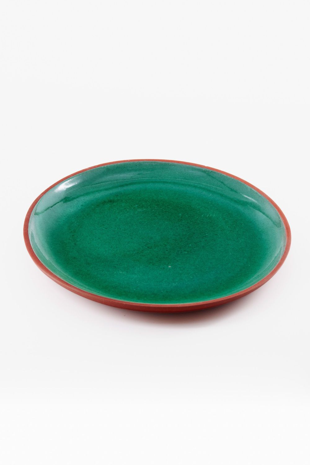 GREEN DINNER PLATE BY CERÁMICAS MUNDET