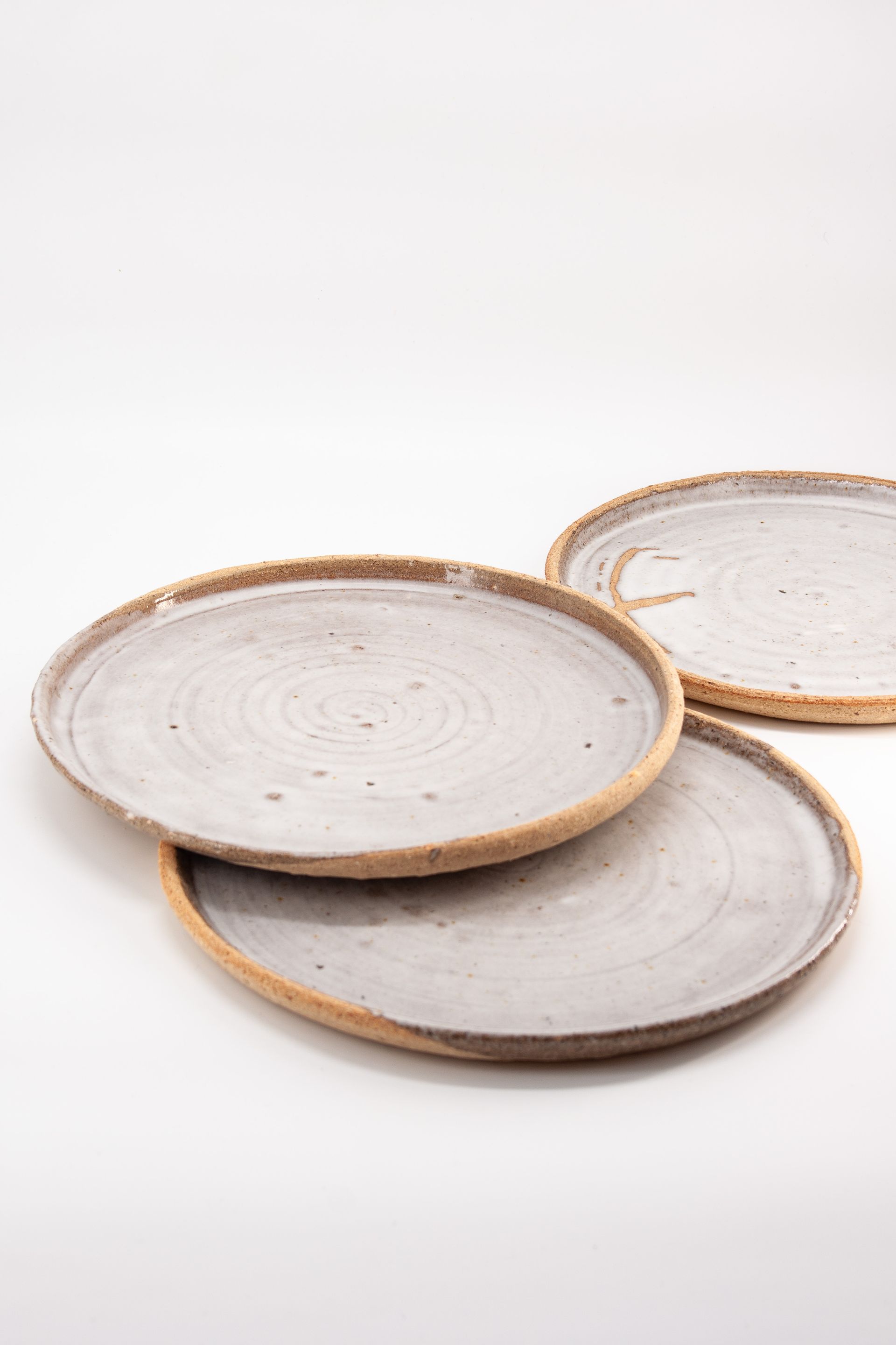 STONEWARE DINNER PLATES BY CATERINA ROMA