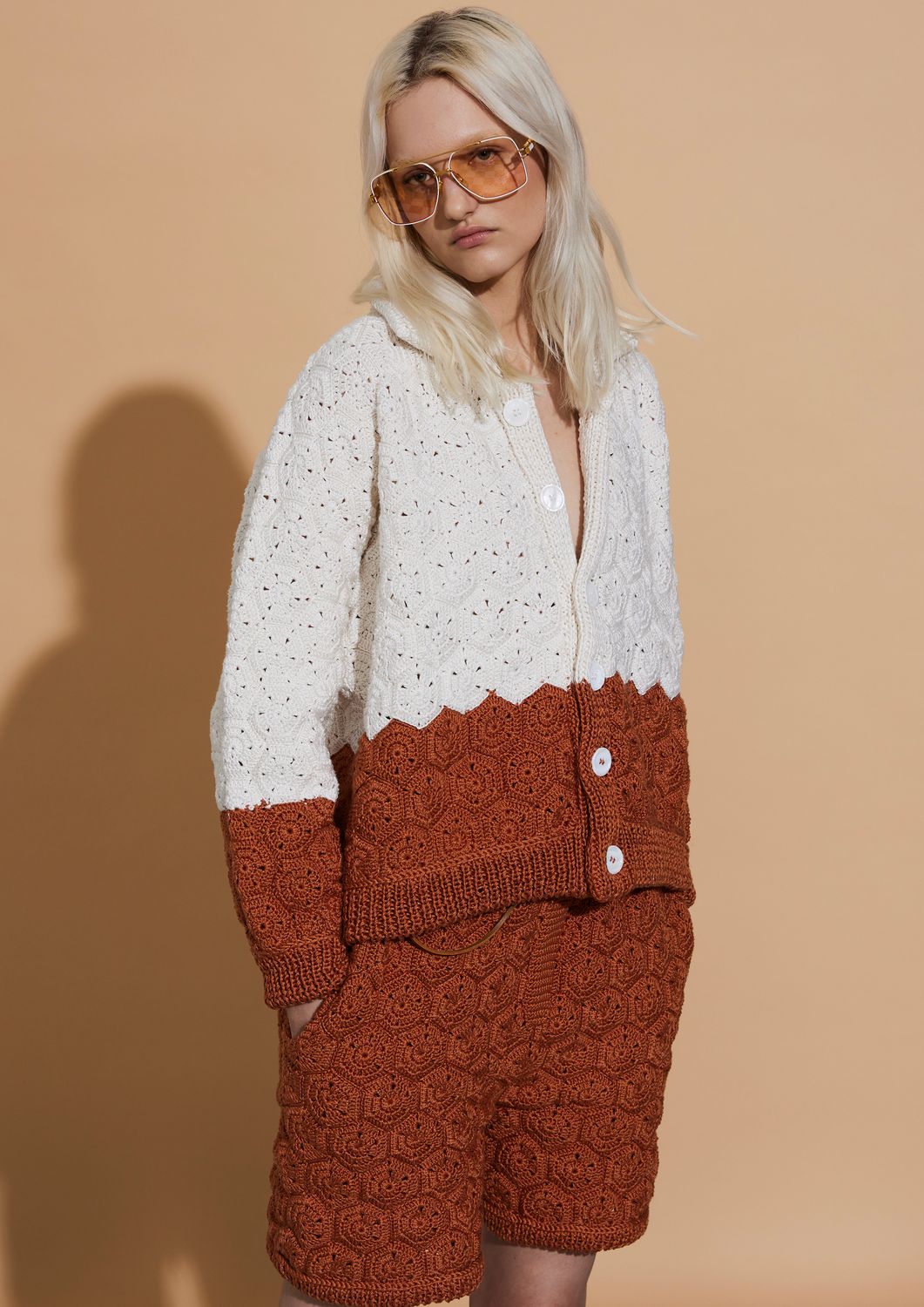 HAND KNITTED CARDIGAN