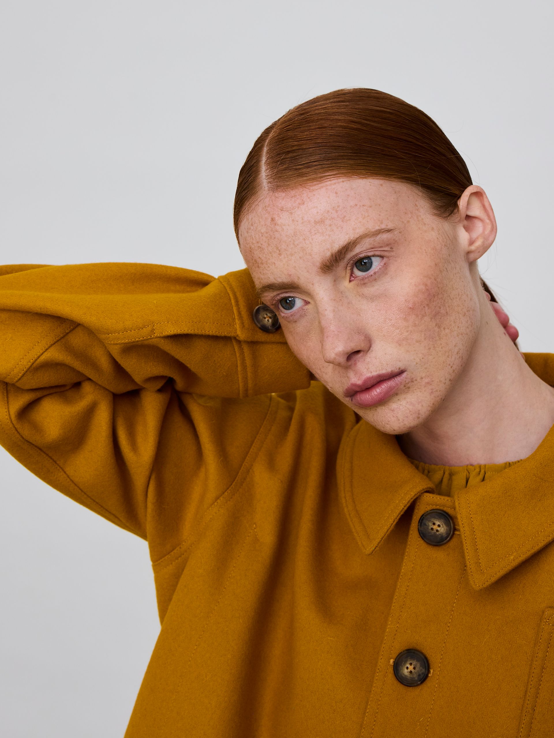 ​WOOL AND POLYESTER JACKET