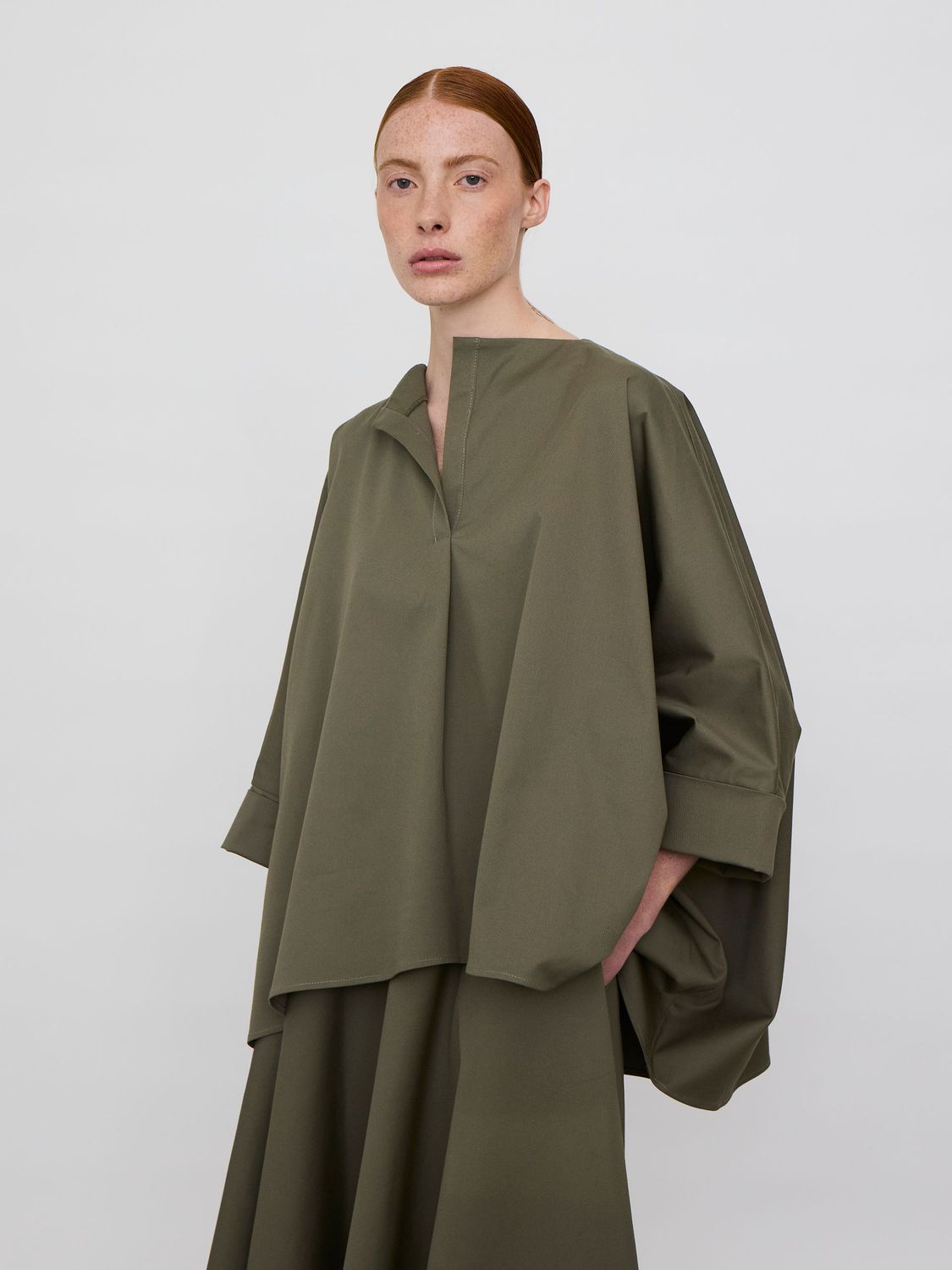 GEOMETRIC CUT SHIRT