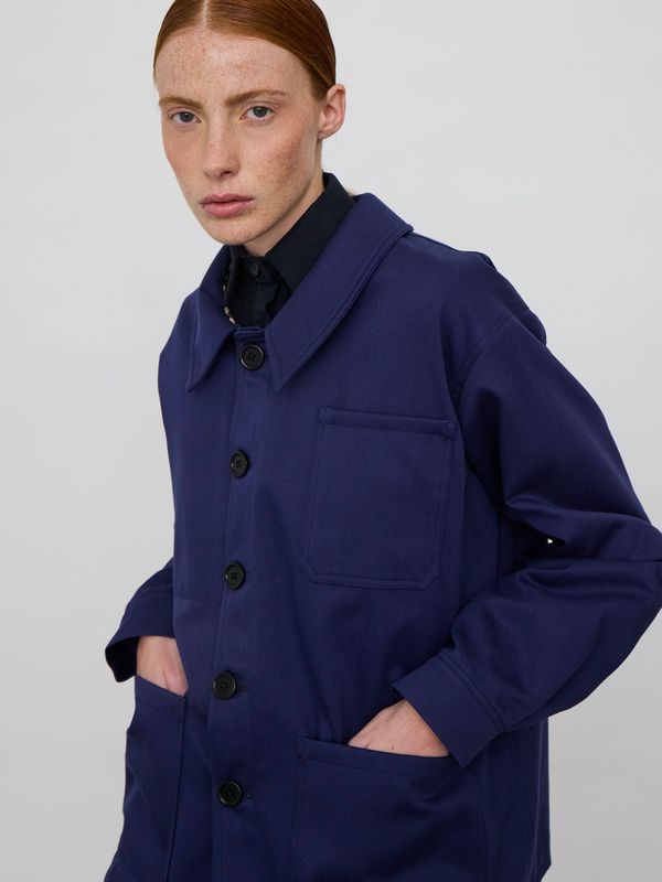 WORKER JACKET BLUE