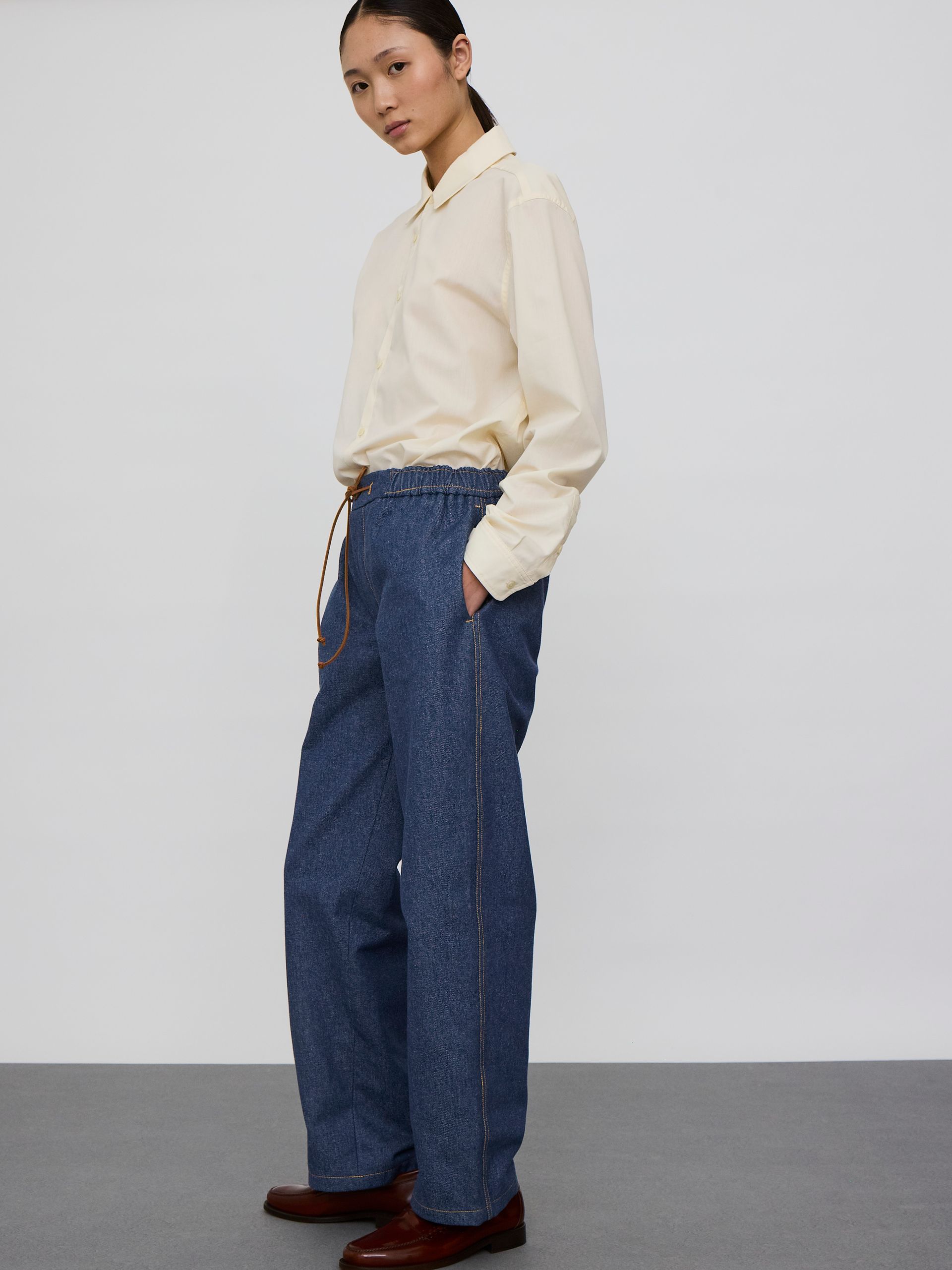 SPORT DENIM TROUSERS