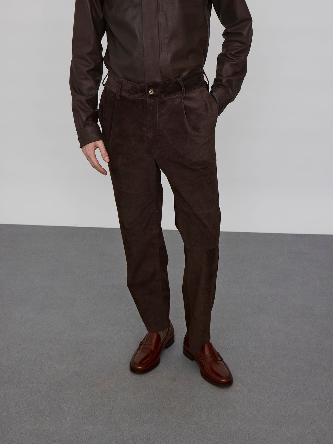 PANTS BROWN