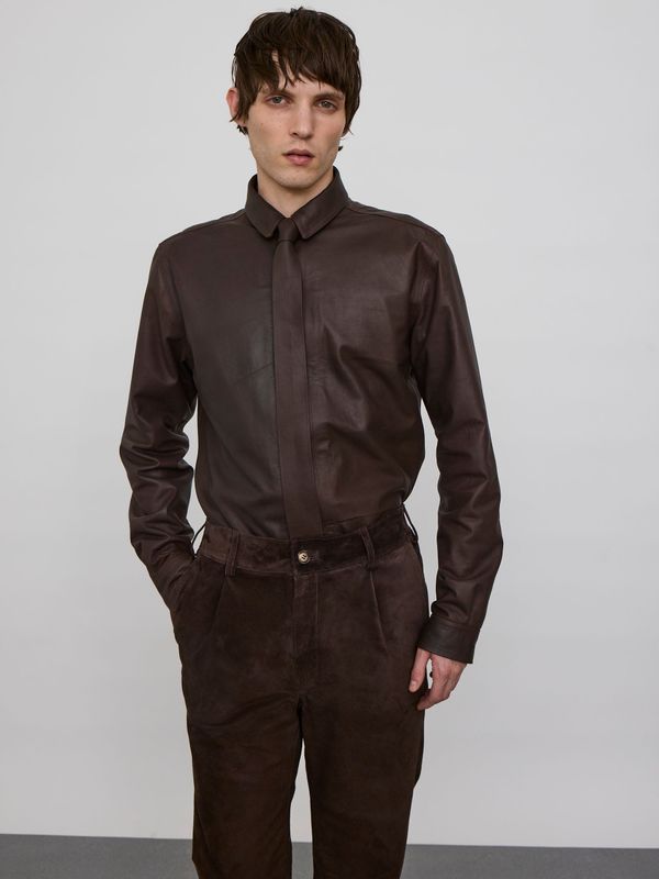 SHIRT CLASSIC BROWN