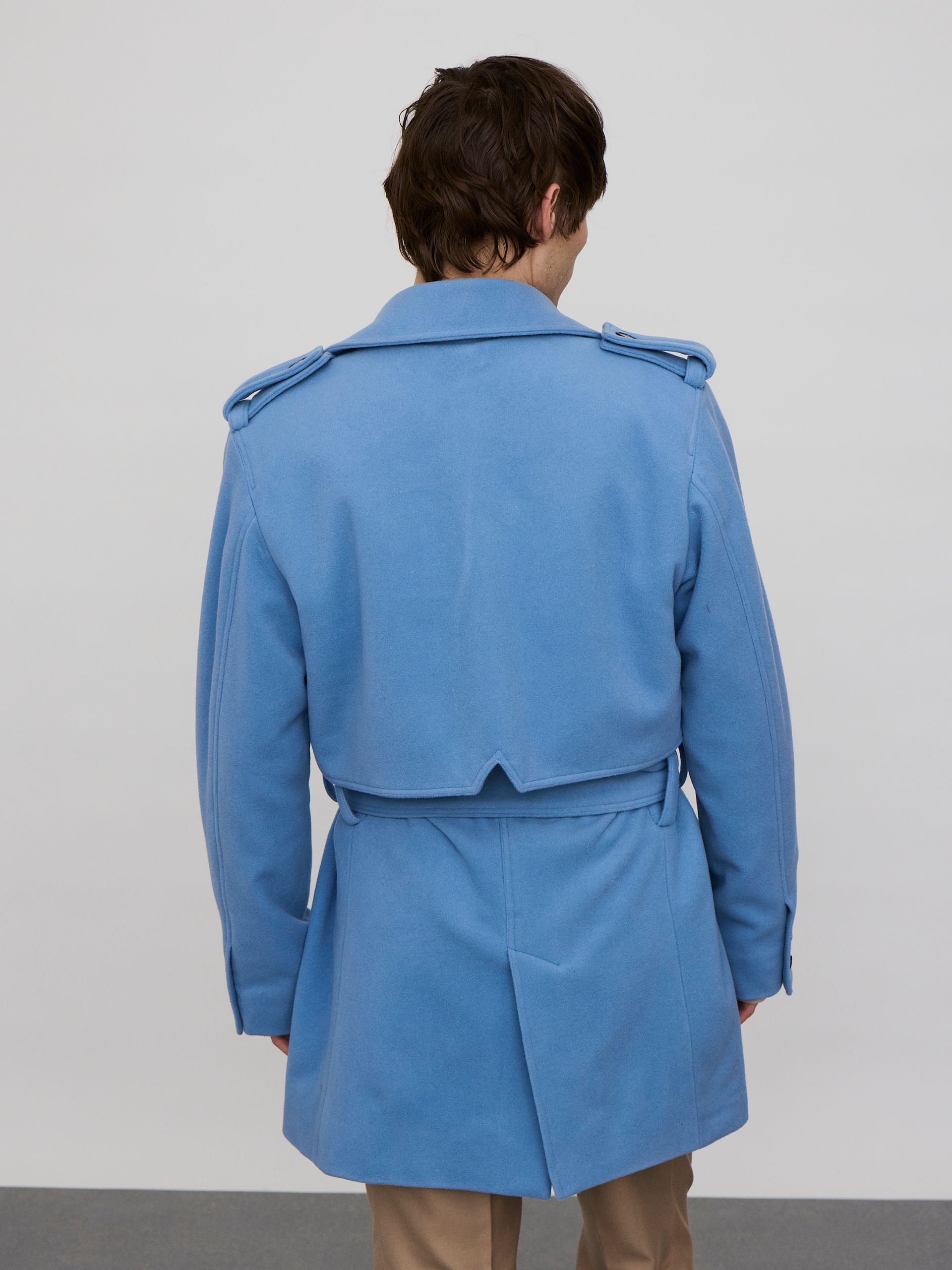 COAT SKY BLUE