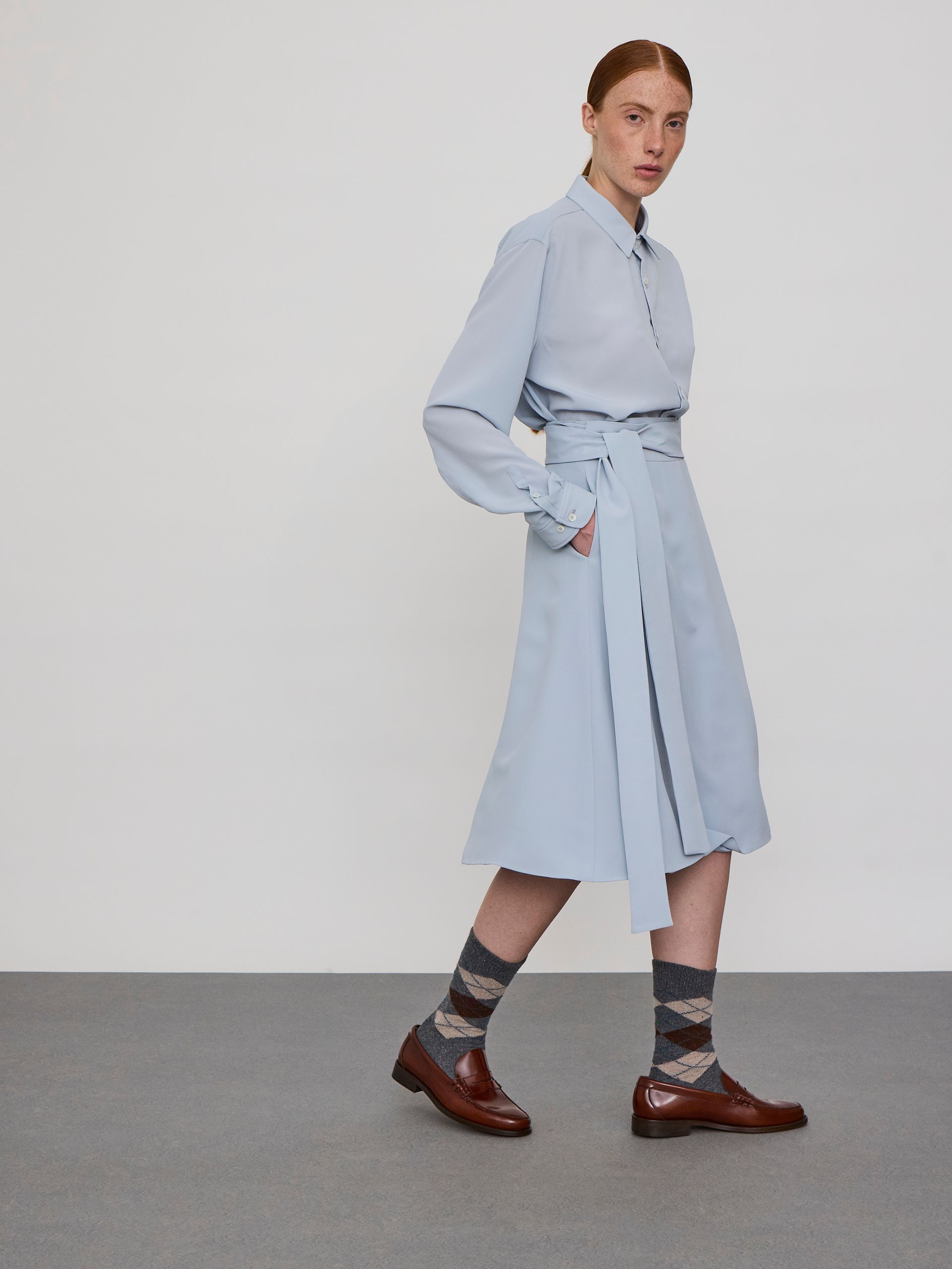 DOUBLE CROSSOVER SKIRT