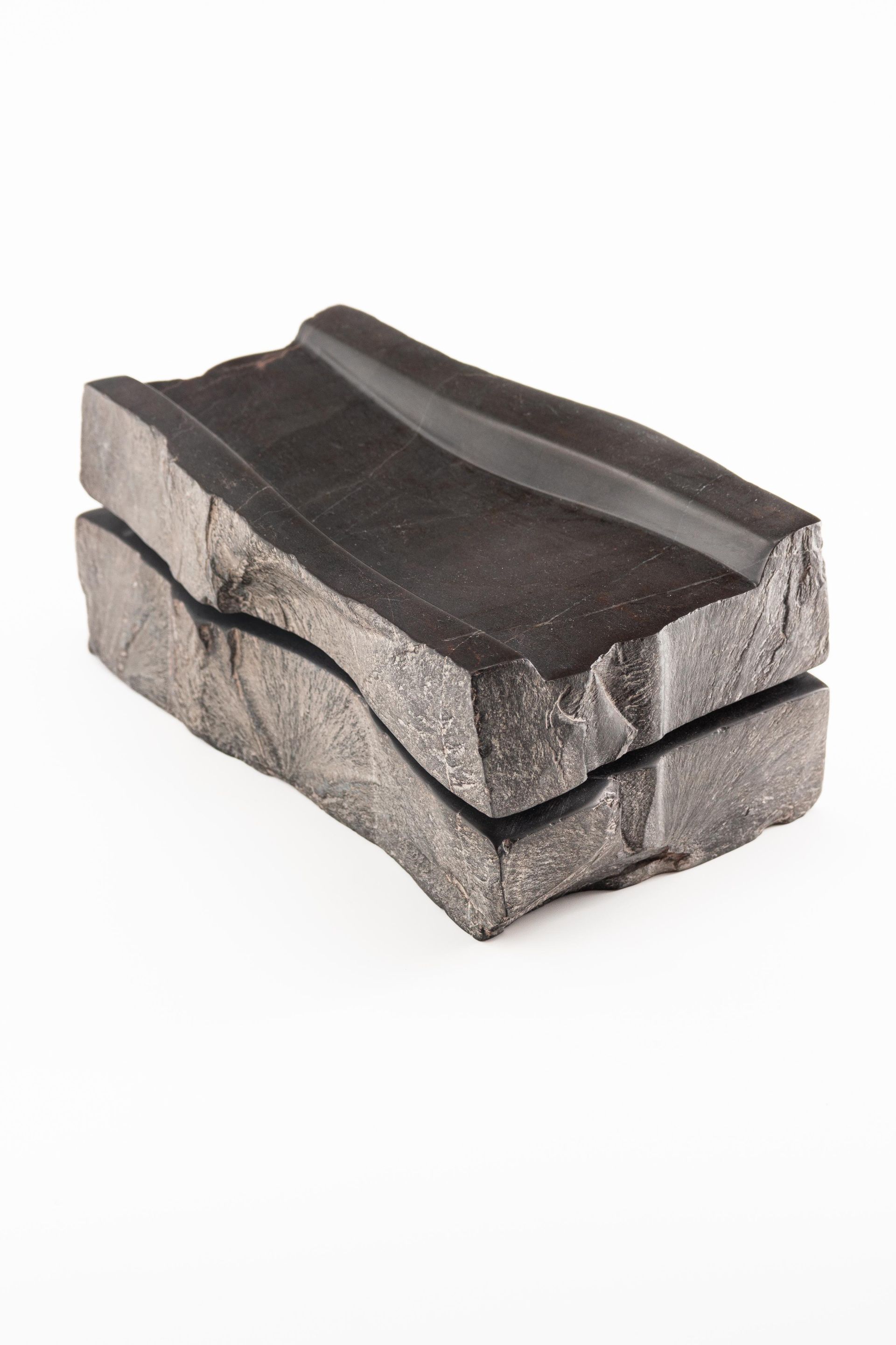 BLACK STONE SCULPTURE