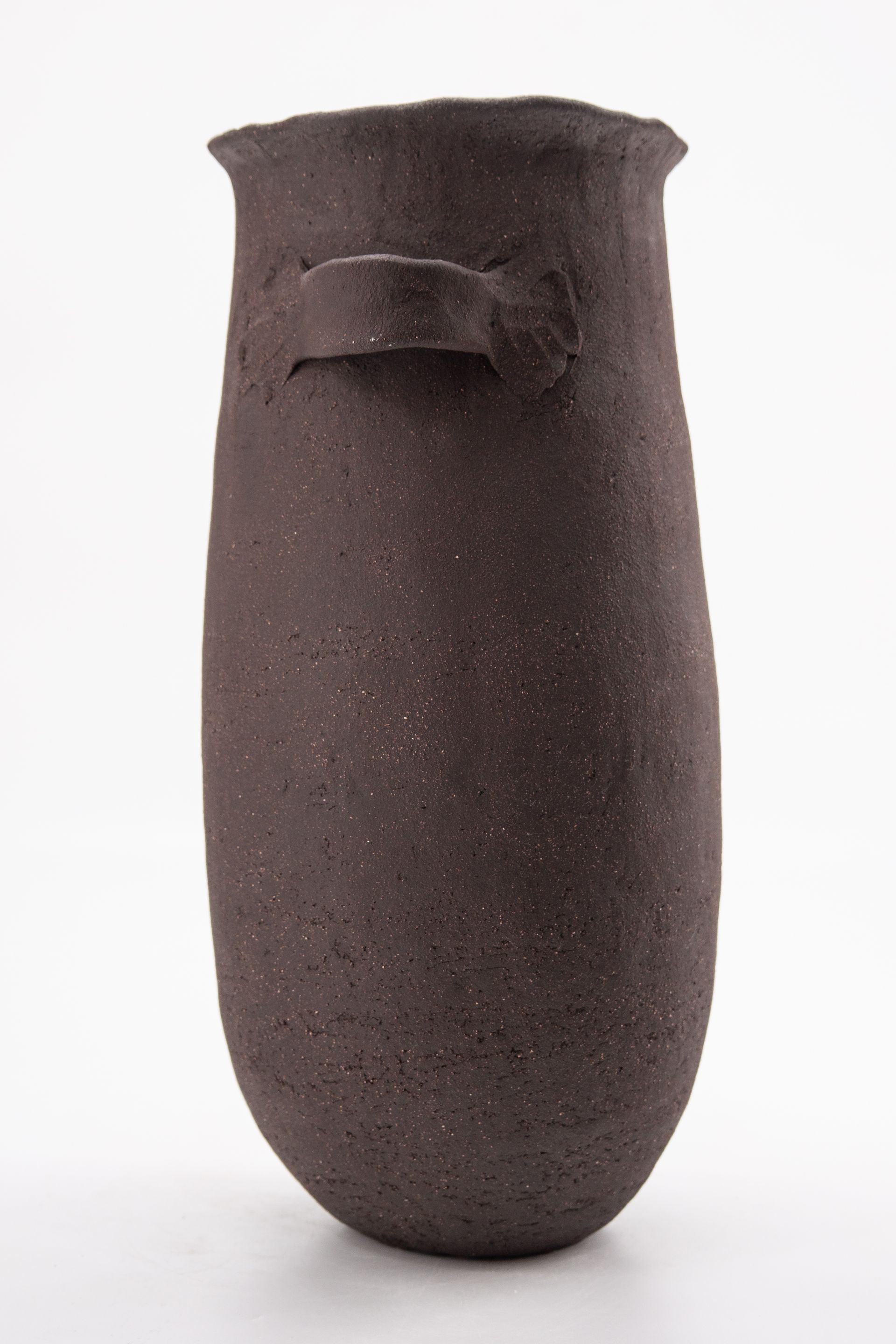 BLACK VASE BY JOR CERAMICS