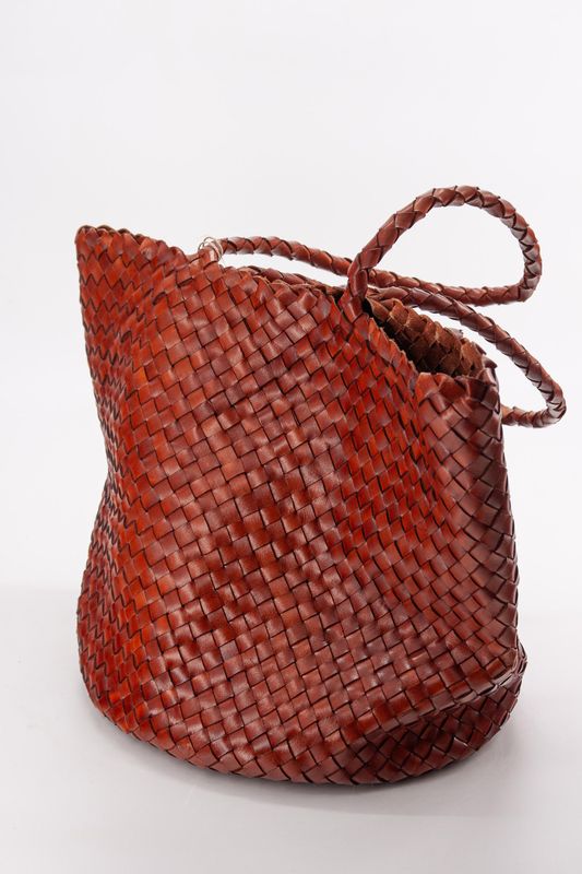 LEATHER INTRECCIATO COGNYAC