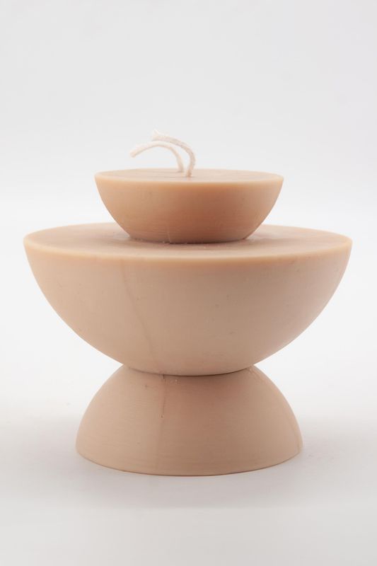 CREAM CANDLE BY PAMPA STUDIO