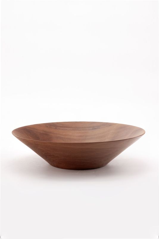 IROKO WOOD DISH BY PABLO YUBERO