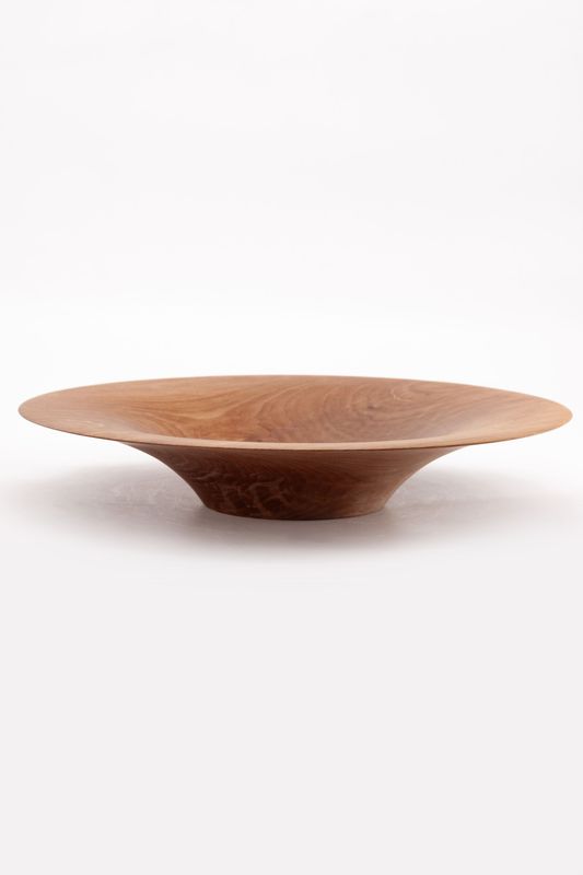IROKO WOOD DISH BY PABLO YUBERO