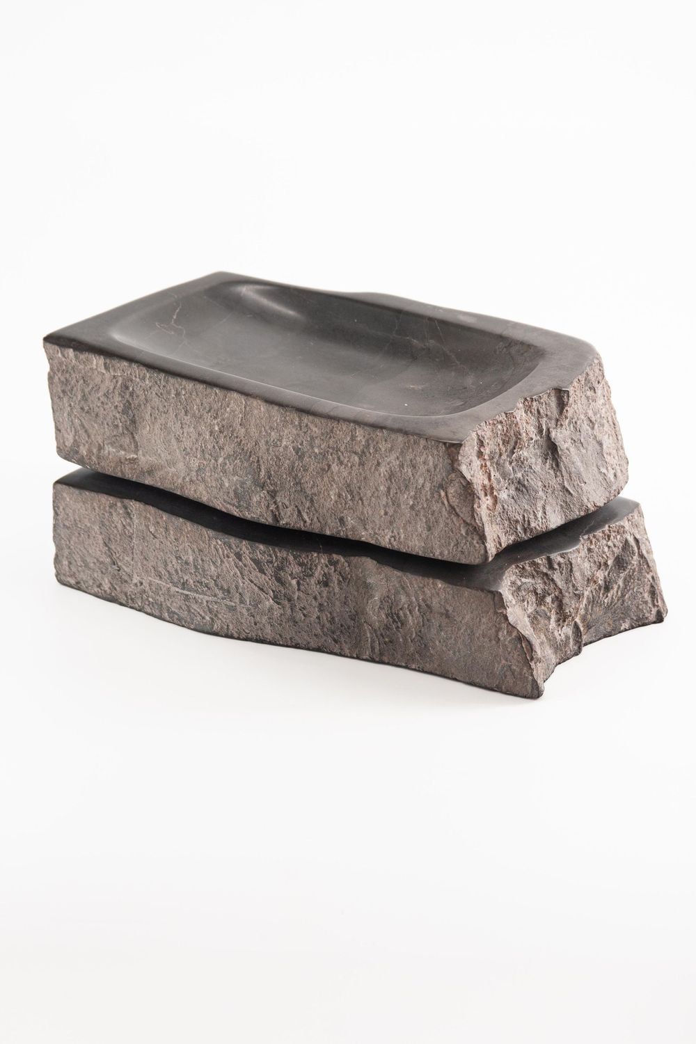 BLACK STONE SCULPTURE