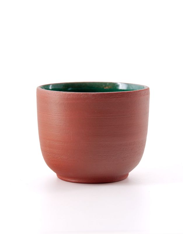 GREEN SMALL GLASS BY CERÁMICAS MUNDET