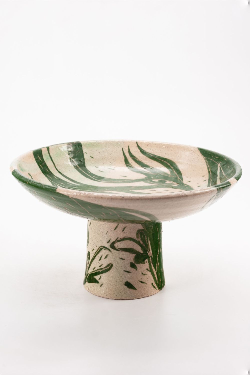 PEDESTAL BOWL — FRAN ANIORTE PEDESTAL BOWL — FRAN ANIORTE