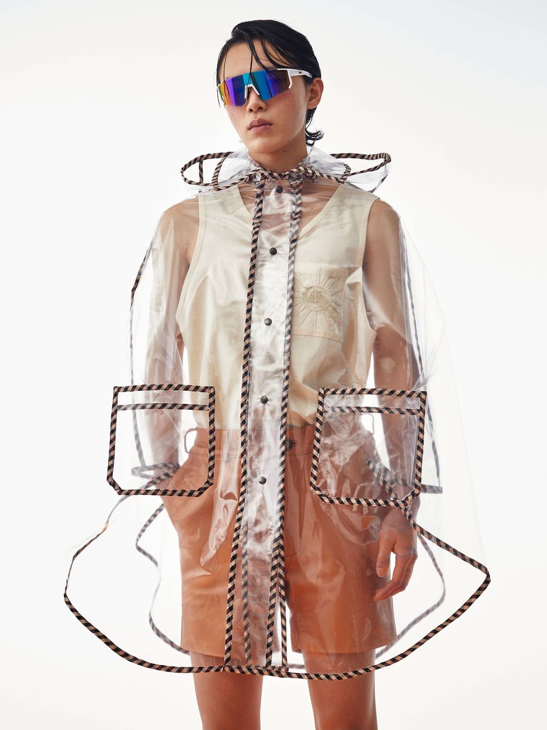 TRANSPARENT RAIN CAPE