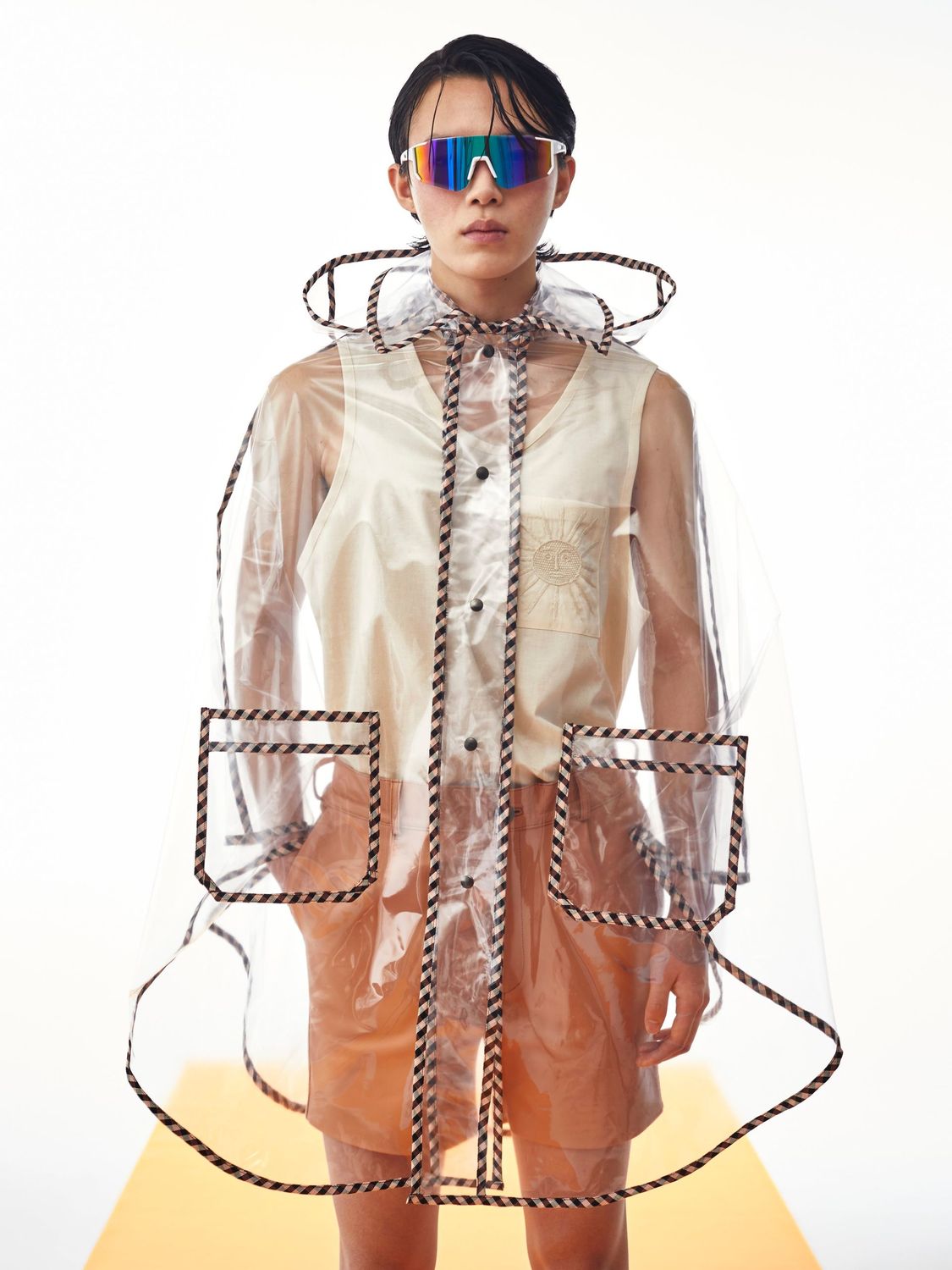 TRANSPARENT RAIN CAPE