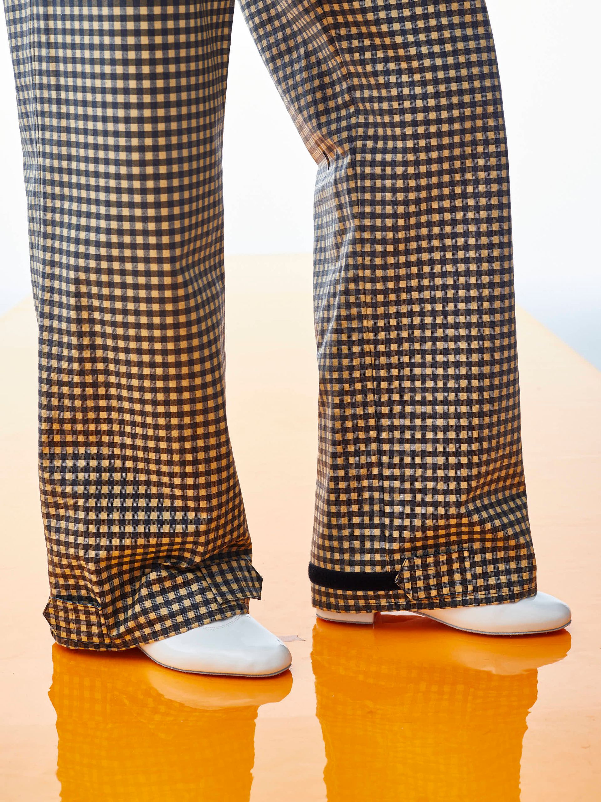 FARCELL LAMINATED TROUSERS