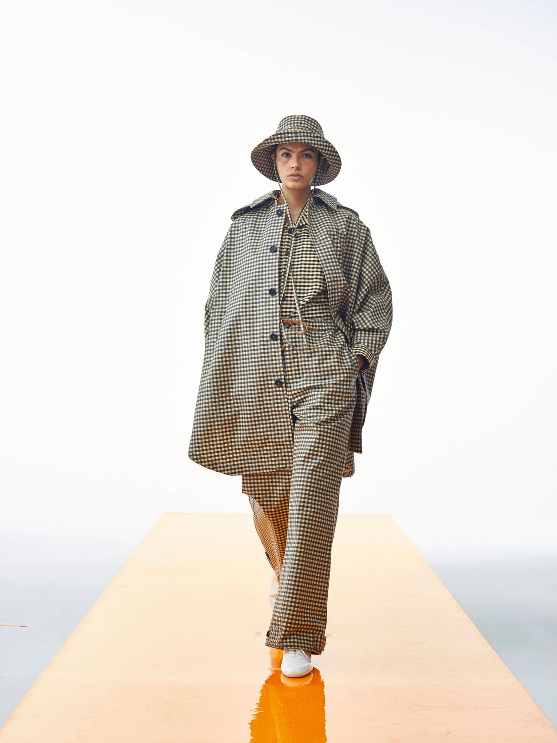 FARCELL LAMINATED TROUSERS