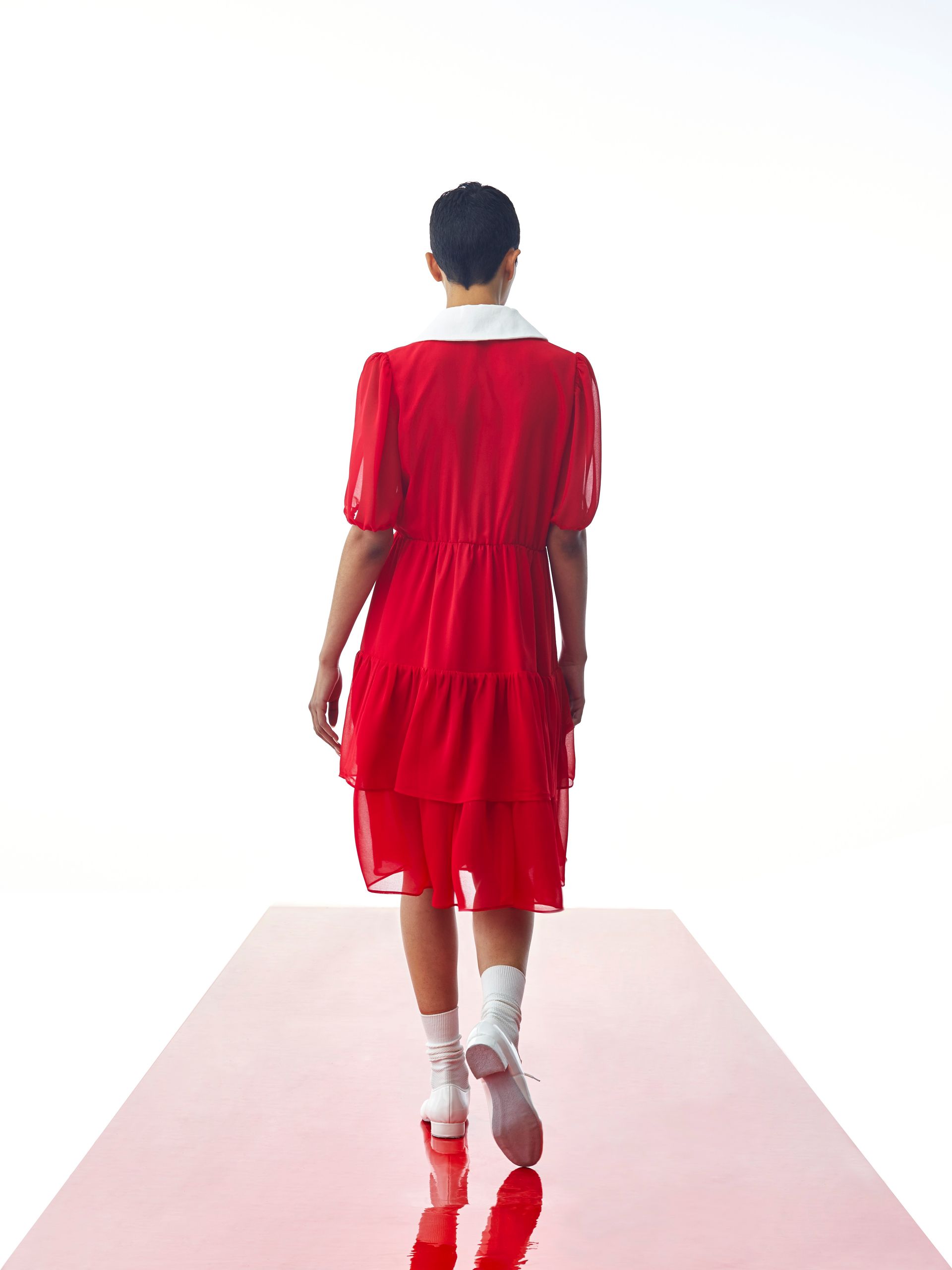 CHIFFON DRESS