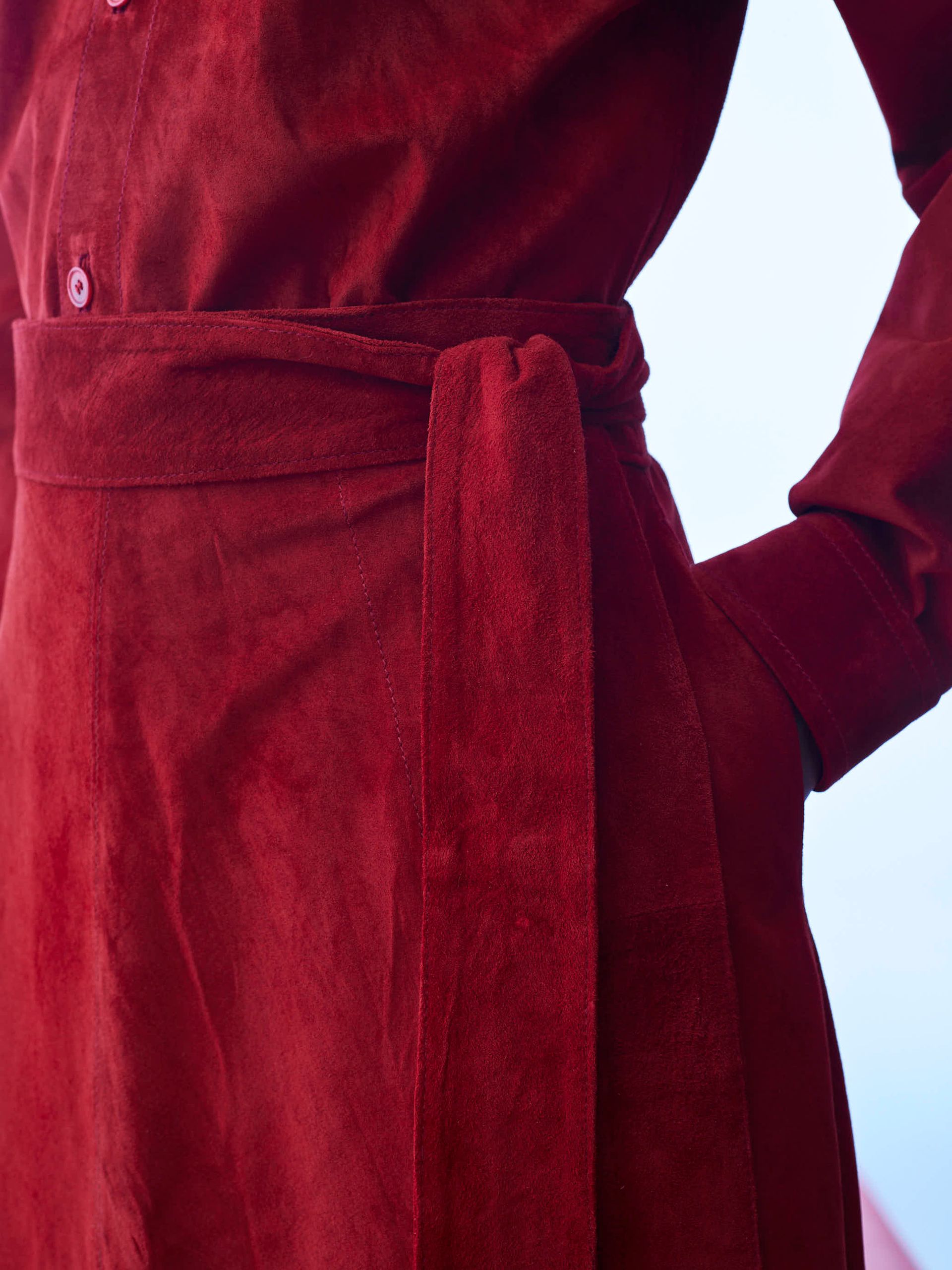 SUEDE SHIRT