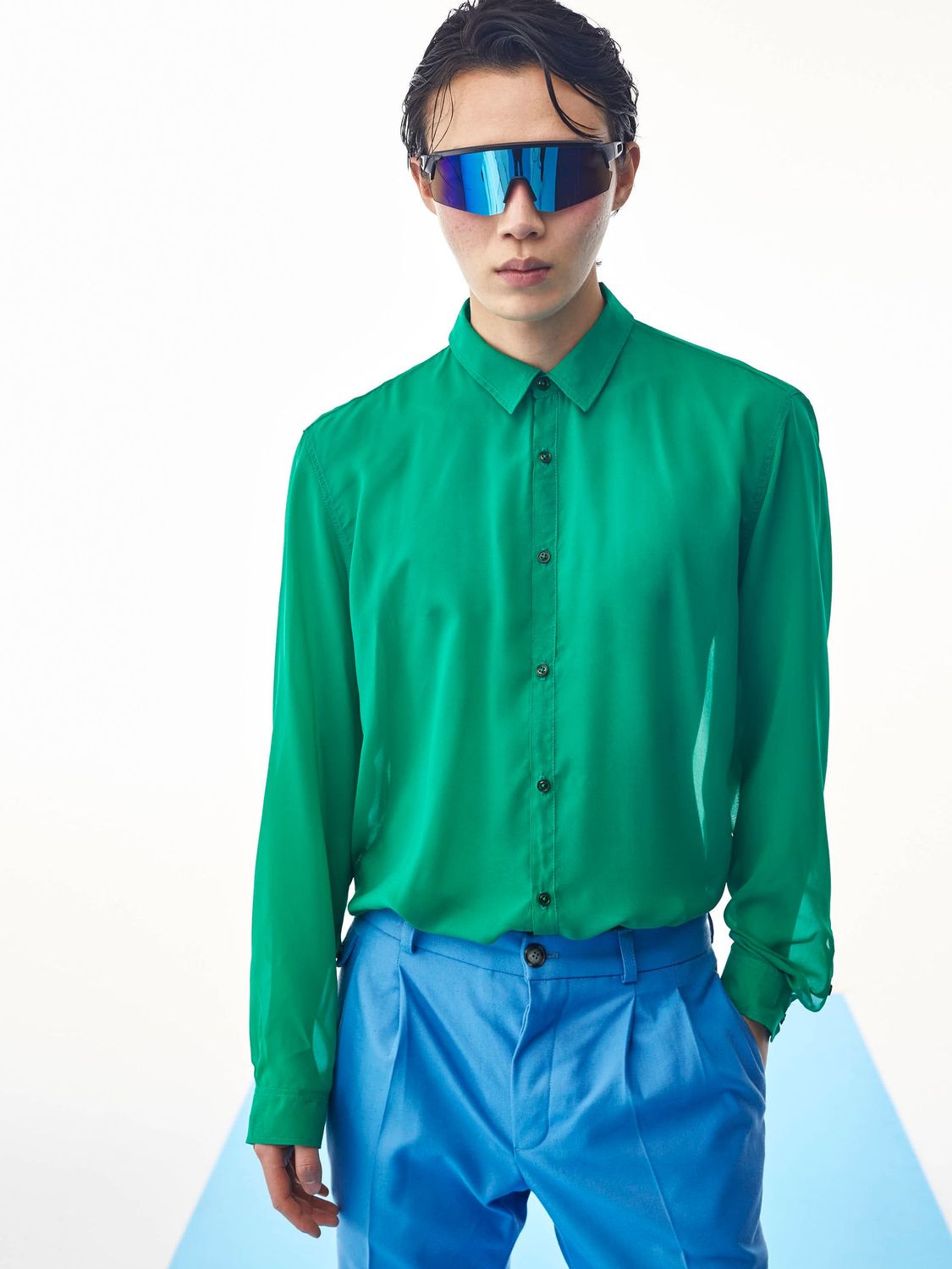 CHIFFON SHIRT