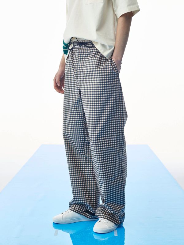 FARCELL COTTON LAMINATED TROUSER
