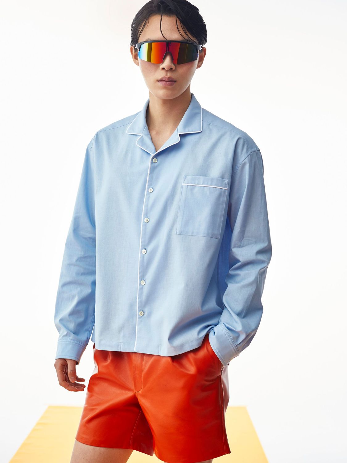 PAJAMA-STYLE SHIRT