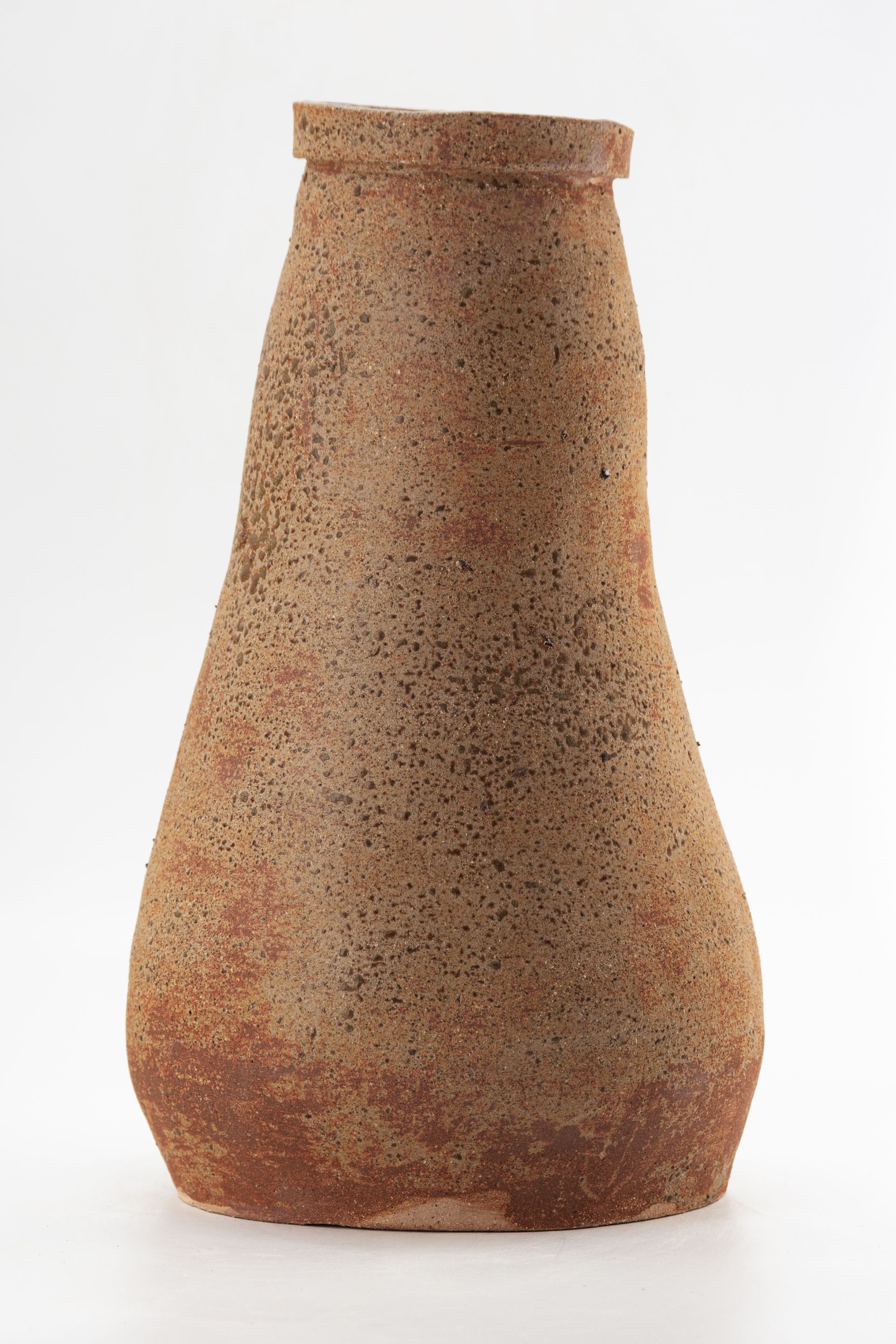 STONEWARE  VASE BY OIKOS