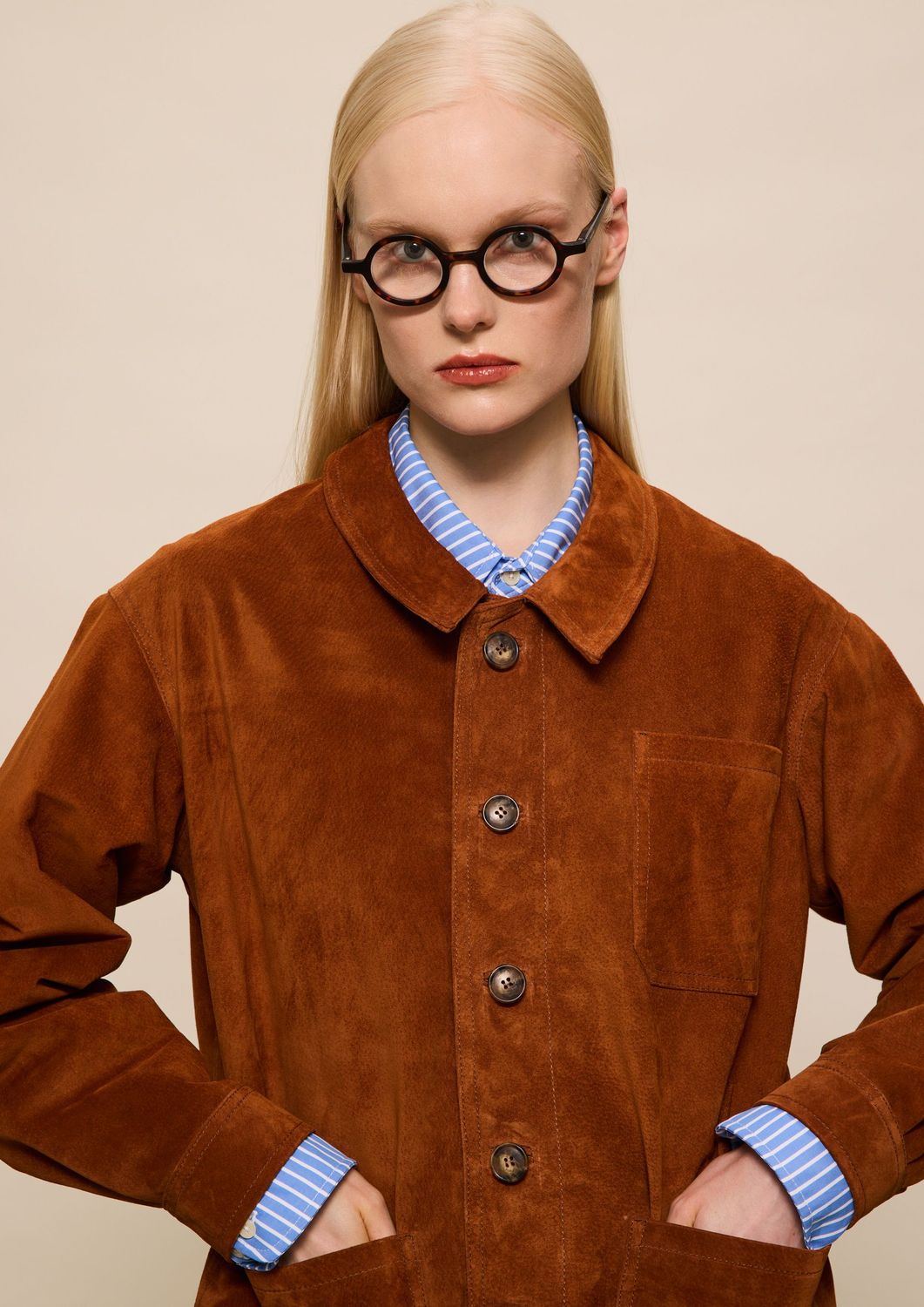 RUST SUEDE JACKET RUST SUEDE JACKET