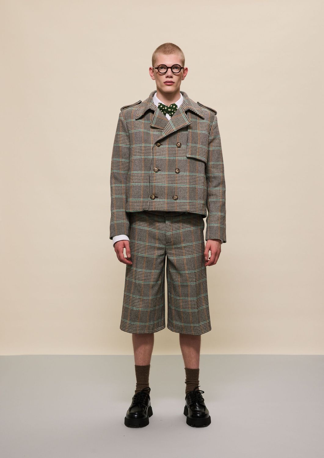 CHECKED BERMUDA SHORTS CHECKED BERMUDA SHORTS