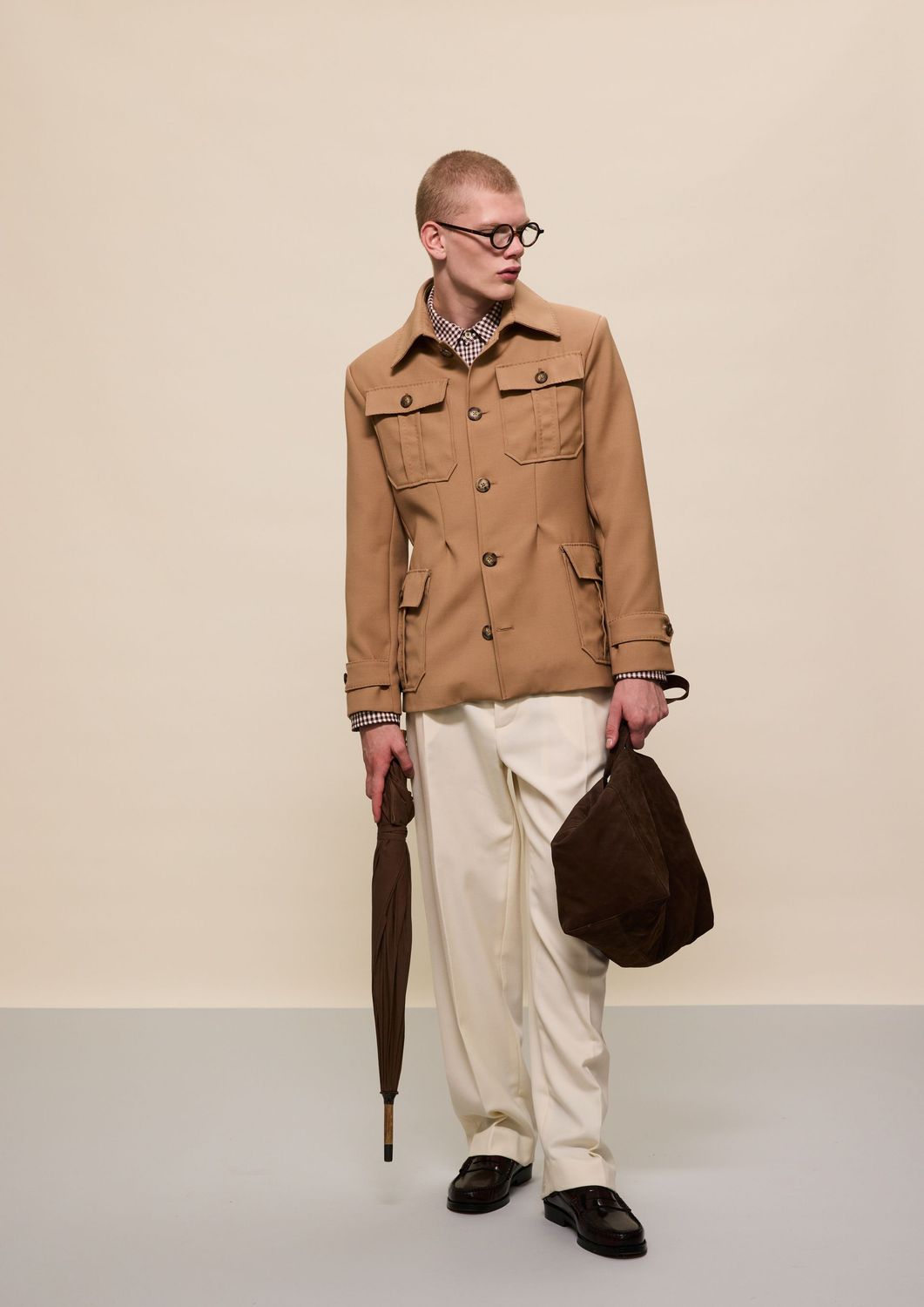 CAMEL SAFARI JACKET