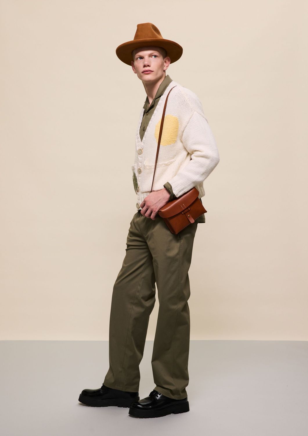 OLIVE GREEN TROUSERS OLIVE GREEN TROUSERS