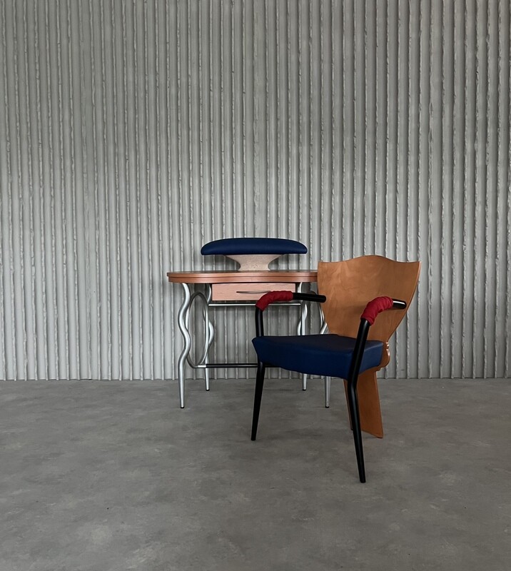 Vanity set with "Dalami" chair by Borek Sipek