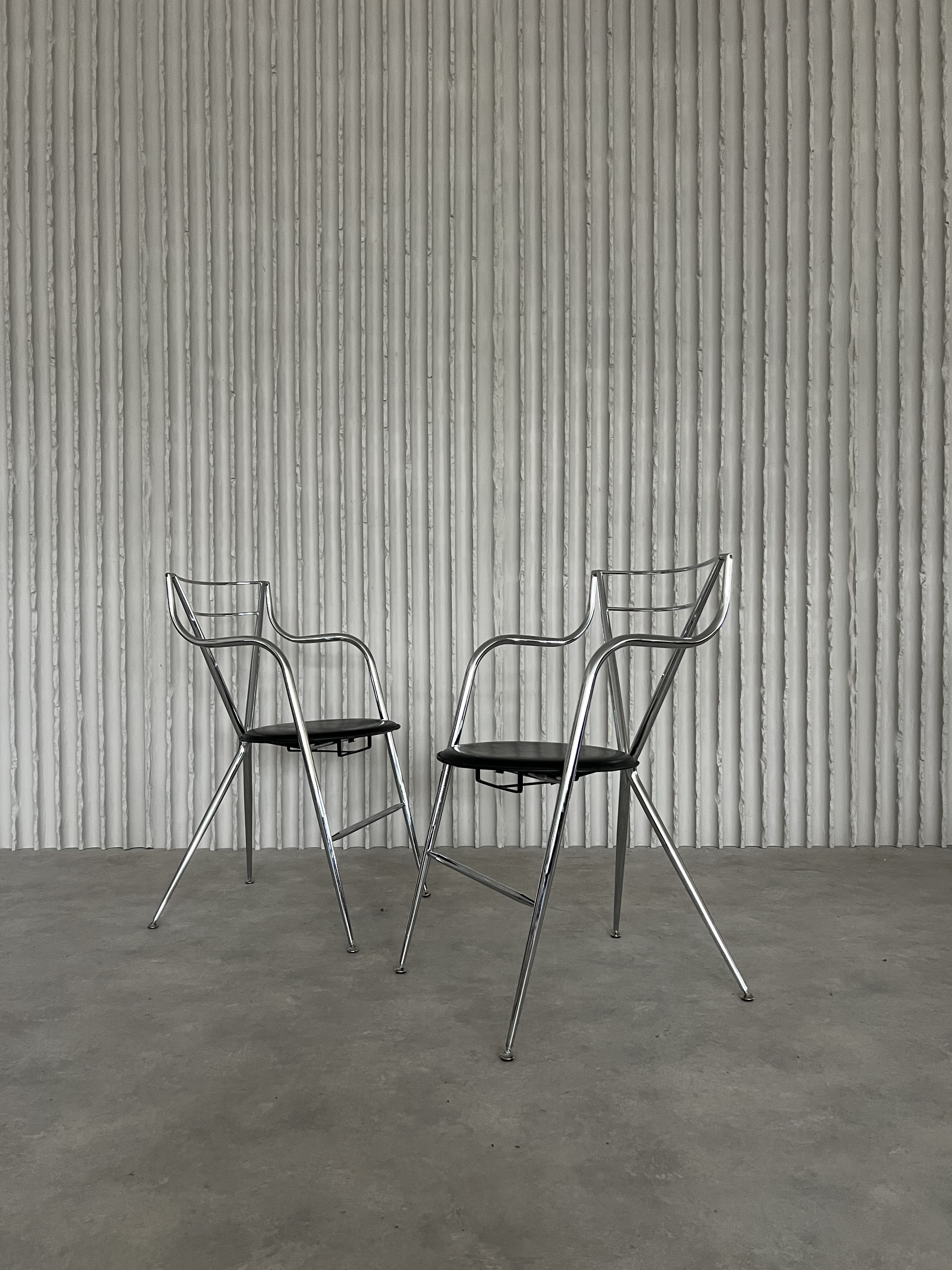 Set of 8 “Cinderella” chairs by Hiroyuki Yamakado