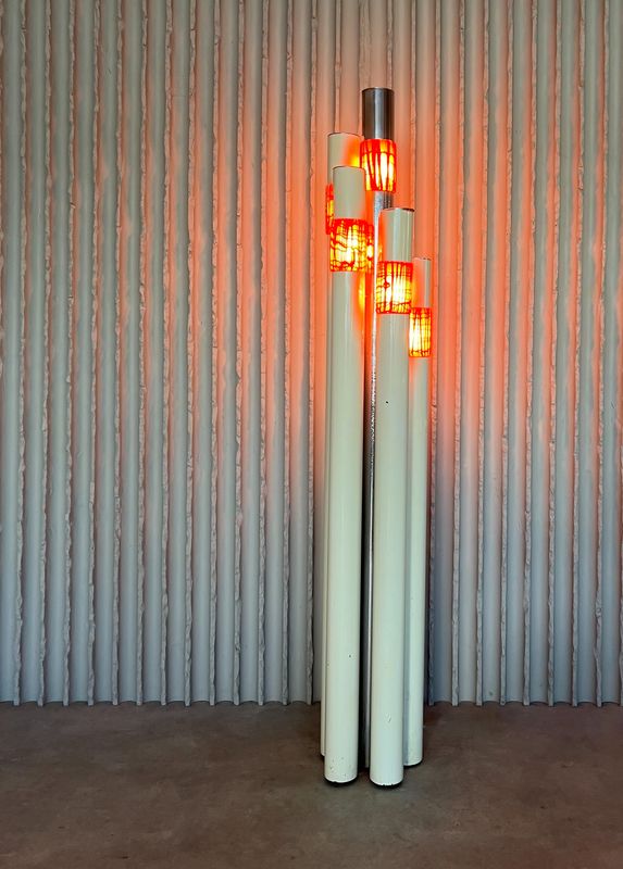 “Vanessa” floorlamp by Angelo Brotto for Esperia