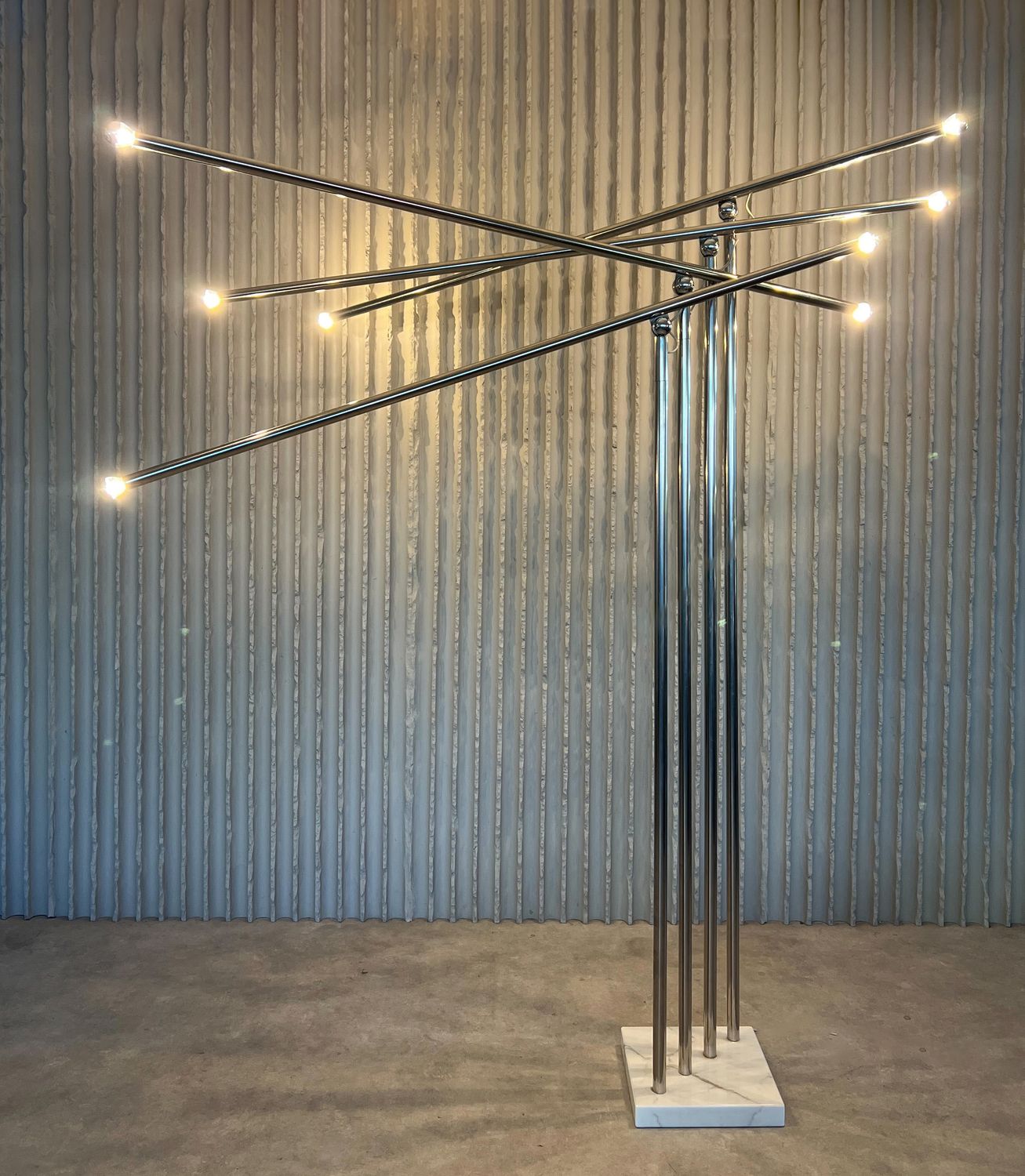 “Giraffa” floor lamp by Sergio Moscheni for Selenova