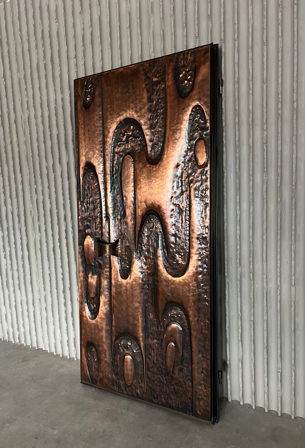 Brutalist art door