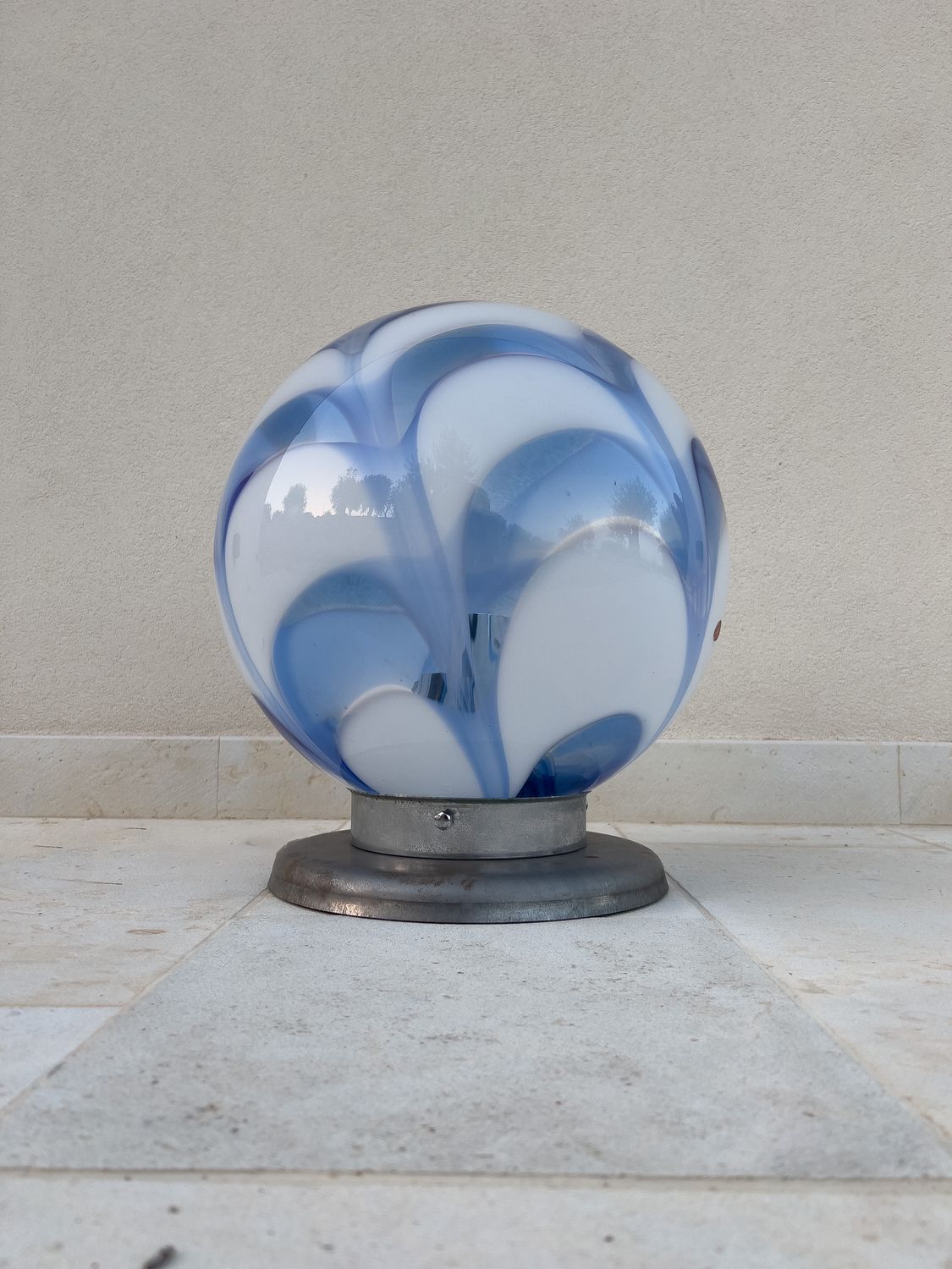 Murano table lamp by Mazzega Italy