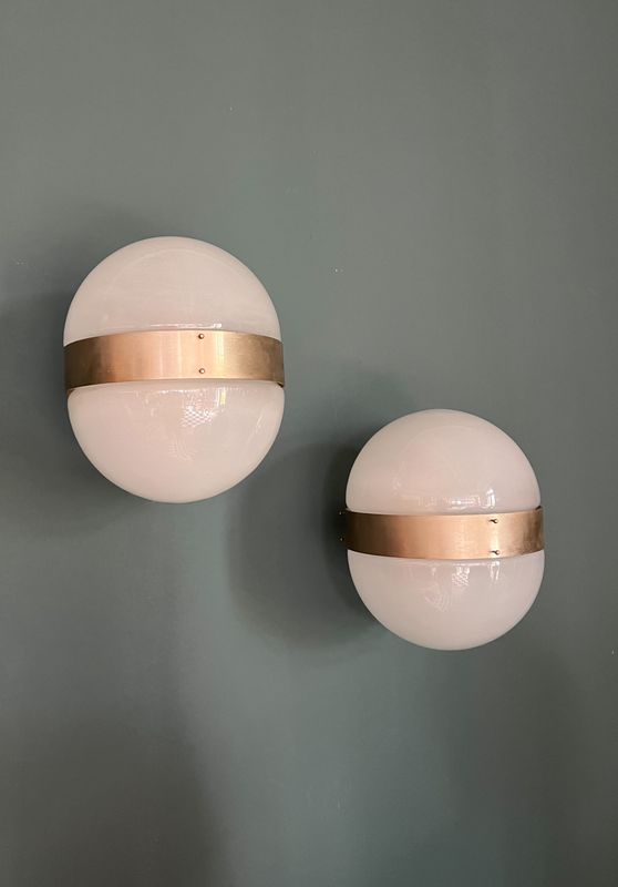 Clio Wall Sconce by Sergio Mazza for Artemide (6 available)