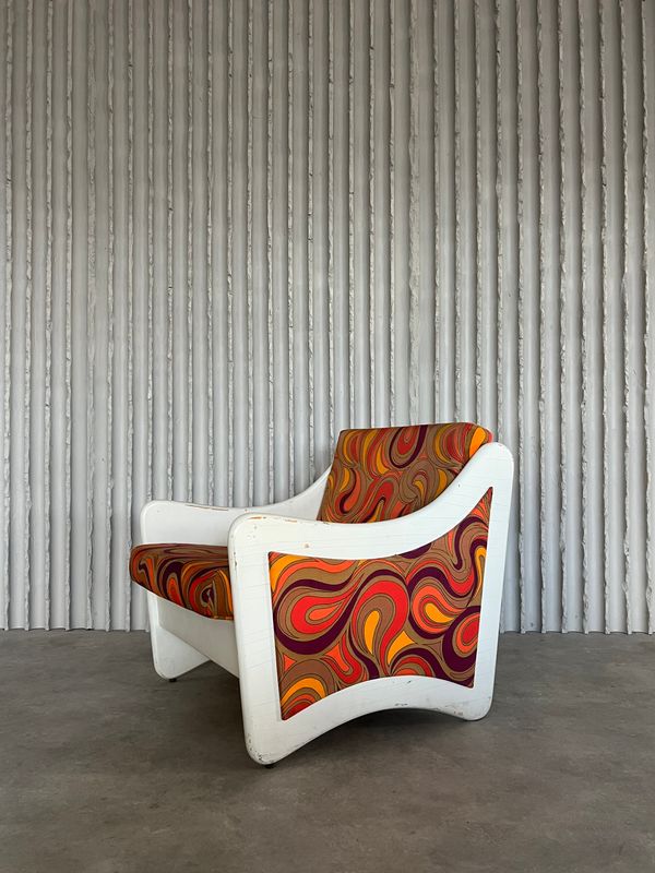 Vintage Space Age Armchair – 1970s Psychedelic Dream Vintage Space Age Armchair – 1970s Psychedelic Dream