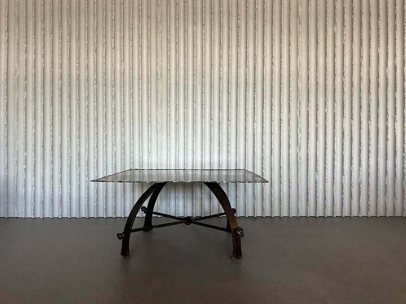 Hand-Forged Iron Coffee Table