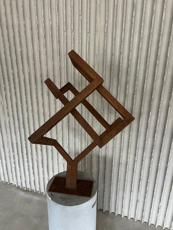 "Balance" Steel sculpture, Netherlands,1970s