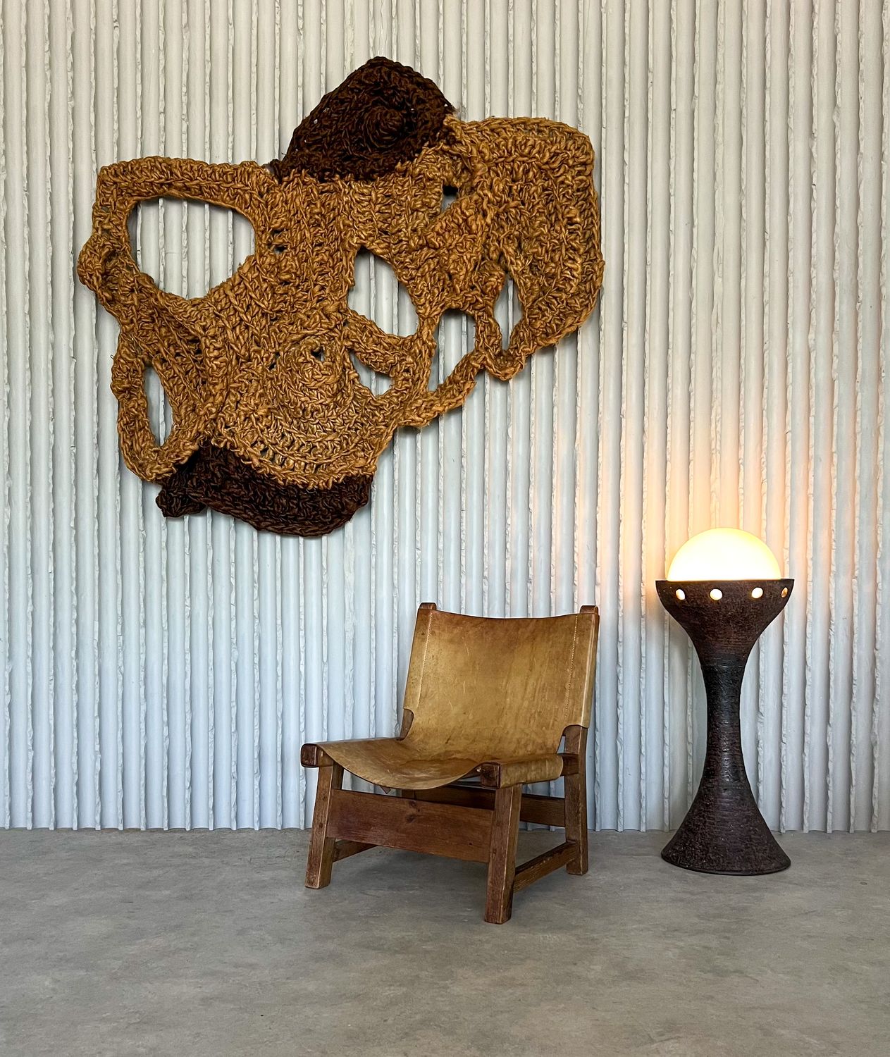 Handmade Organic Fiber Wall Tapestry Handmade Organic Fiber Wall Tapestry