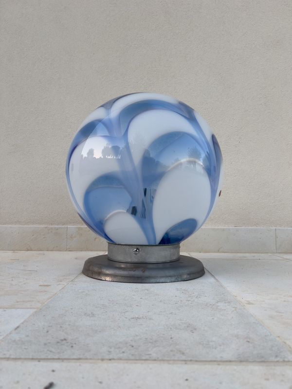 Murano table lamp by Mazzega Italy
