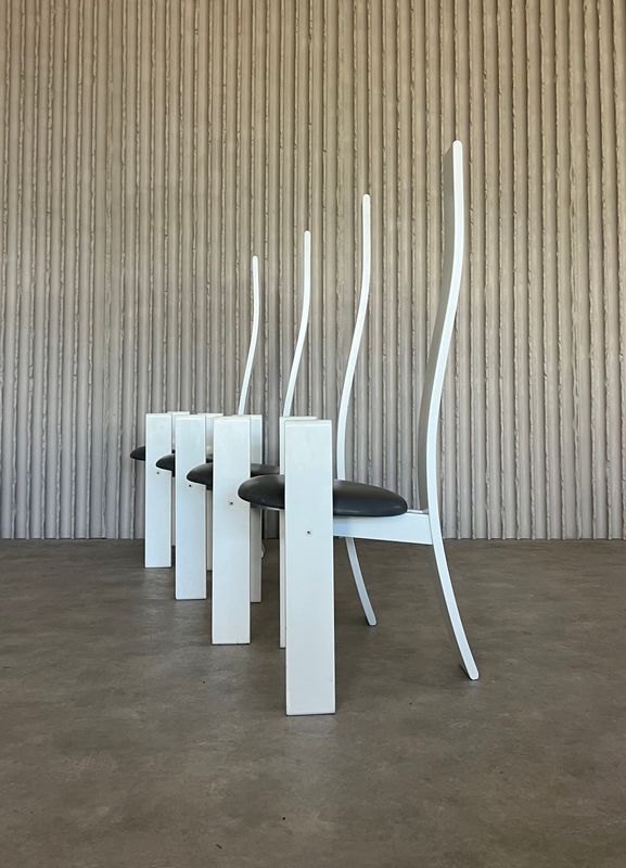 “Golem” chairs by Vico Magistretti for Carlo Poggi Pavia, 1968