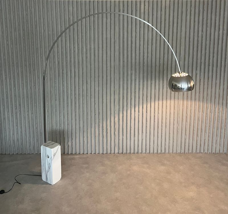 FLoS Arco Floor lamp by Achille Castiglioni, Italy 1960s