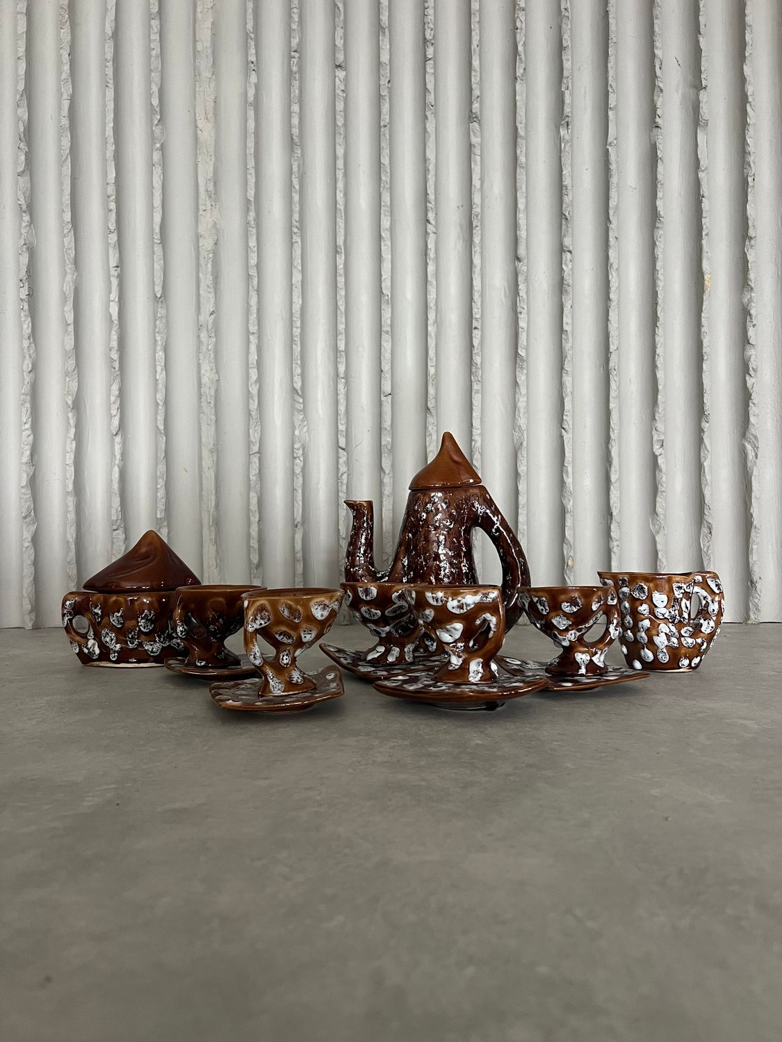 Coffee set by Vallauris France